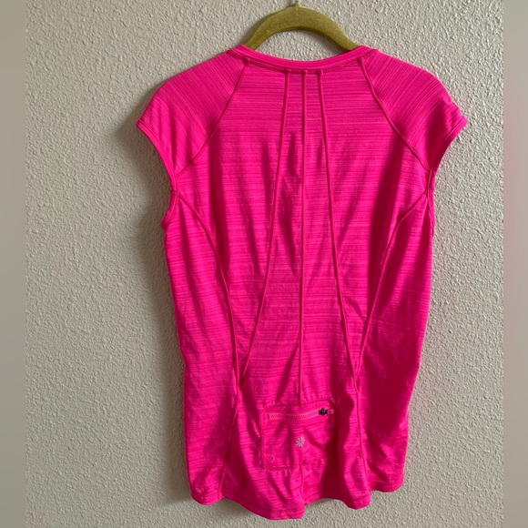 ATHLETA Neon Pink 1/4 Zip Top 🌴 - Picture 2 of 6